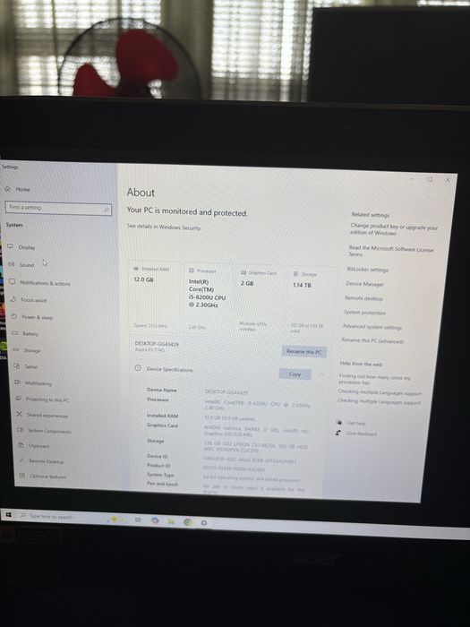 Лаптоп Acer Aspire