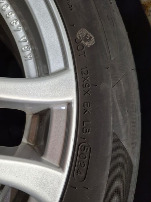 Jante aliaj R16 Renault Megane cu anvelope noi