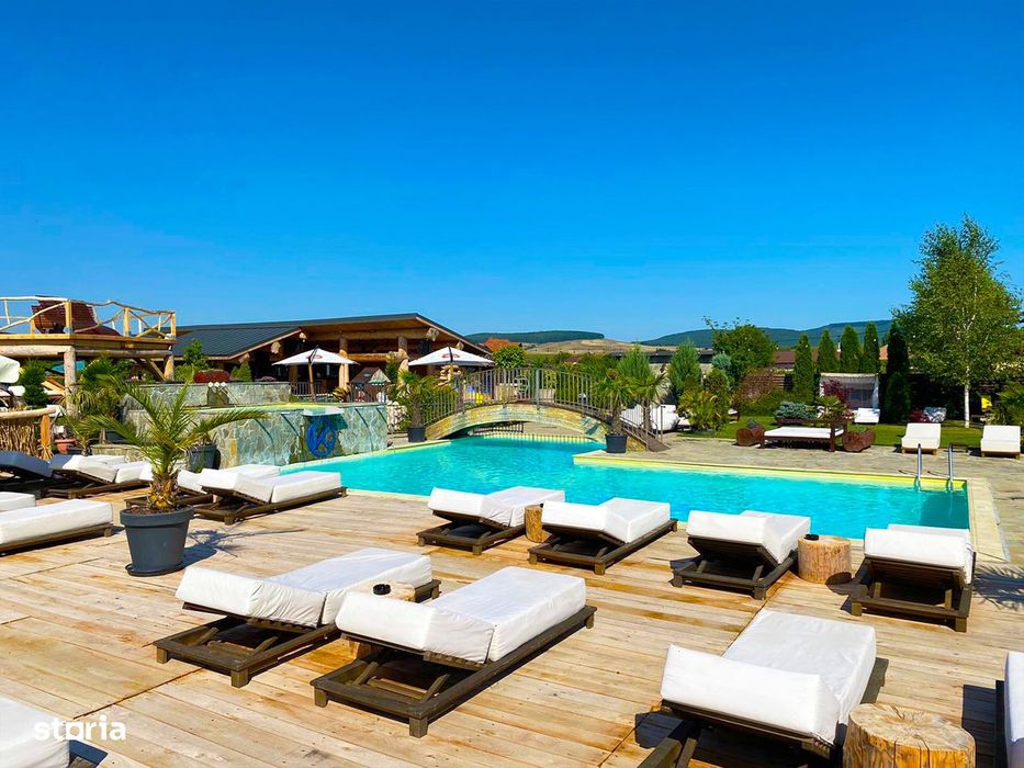 Complex K Tribute – piscină, bar, business la cheie – Podu Oltului