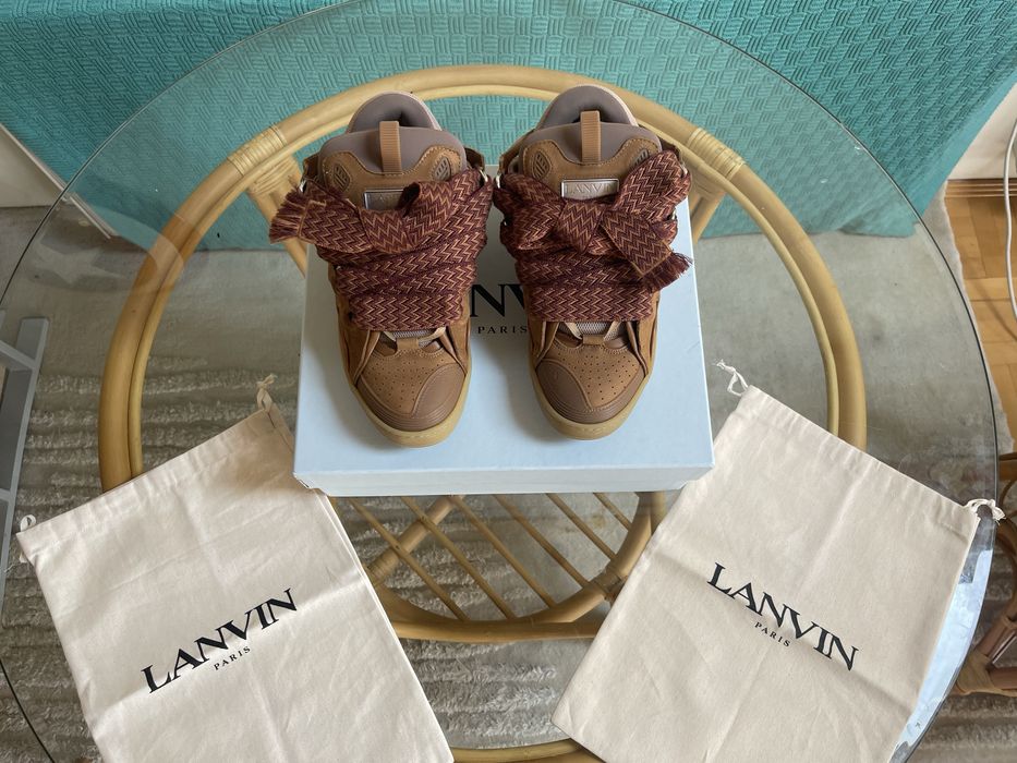 Lanvin Curb “Tan Leather Wheat”