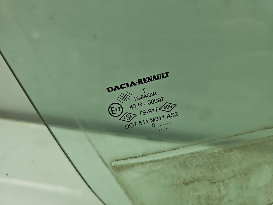 Geam usa dreapta fata Dacia Logan (LS) [Fabr 2004-2012] OEM