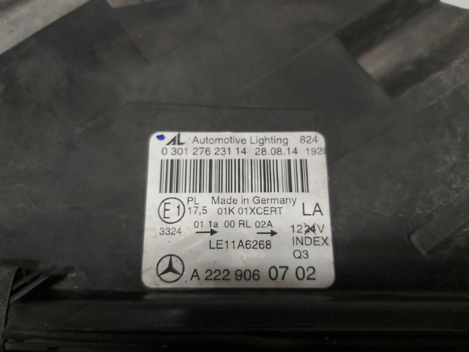 Фарове Led за Мерцедес S222 Mercedes S-класа W222
