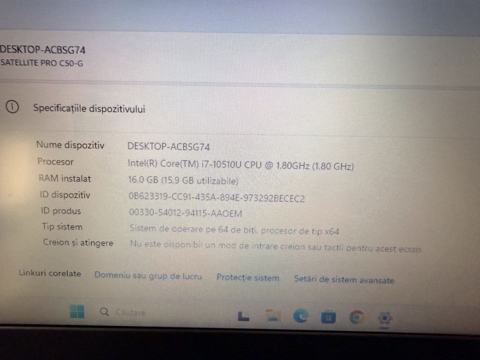 Toshiba Satellite Pro i7 Gen 10/ 16 Gb DDR4/ 15.6” FullHD