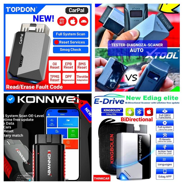 Diagnoza Aparat Scanner*Tester Auto*FULL(Check Engine,Filtru Particule