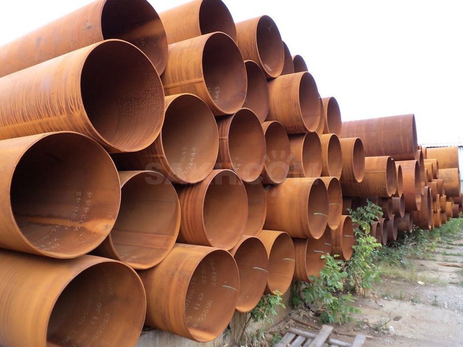 Стальная труба металлическая Д-426х6х7х10х12х16мм новая и б/у изоляция