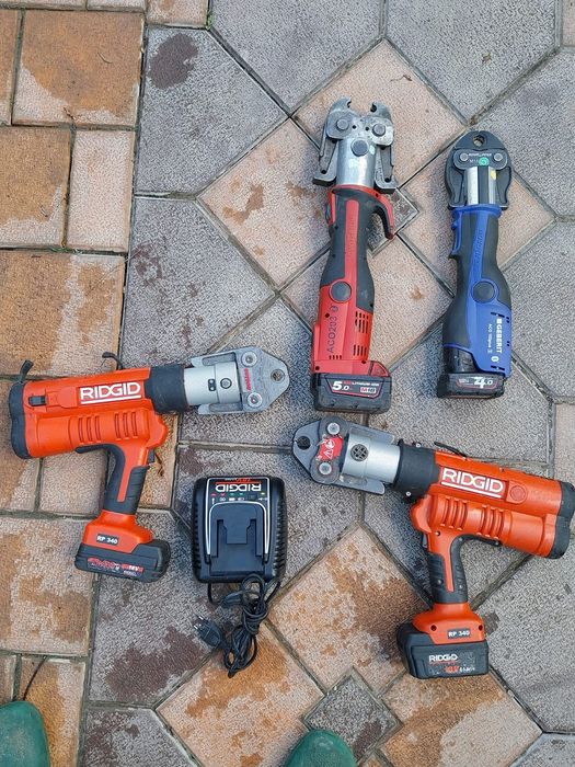 Prese de sertizat Geberit , MILWACKEE , RIidgid etc. că și noi