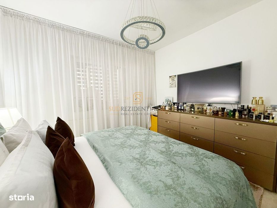 Apartament 2 camere, mobilat/utilat, dressing, 3 locuri de parcare - View 2