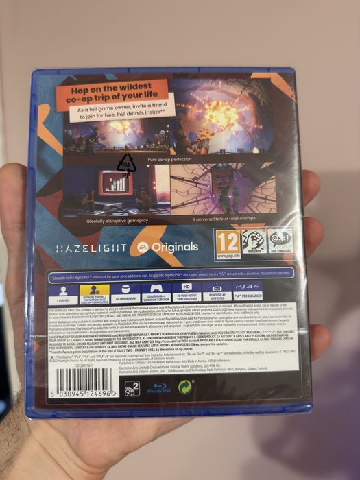 It takes two ps4 with free ps5 upgrade нова неразопакована