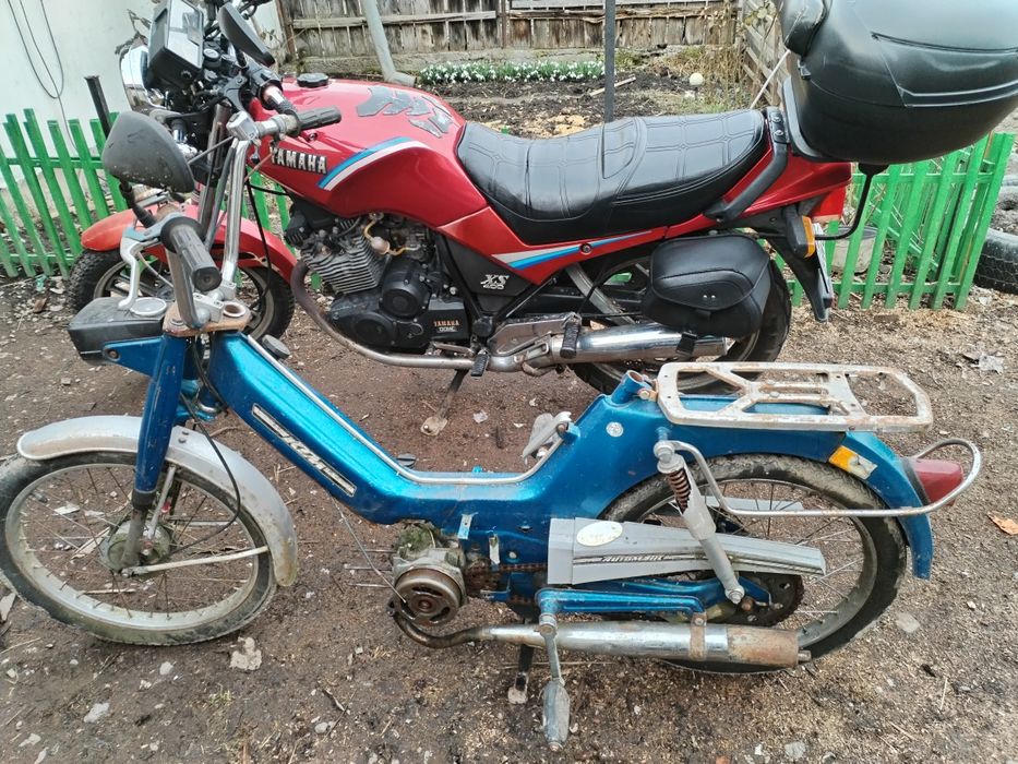 Motocicletă cu pedala Puch