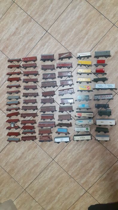 Vagoane marfa trenulet electric scara HO