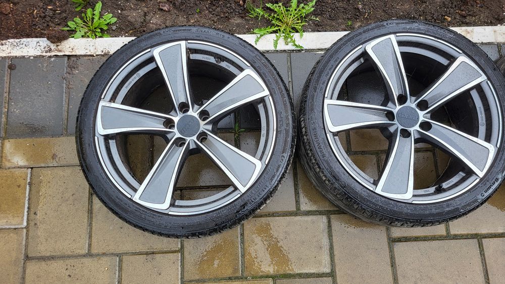 Jante de aliaj de 19 inch cu anvelope de vară 255/35/R19