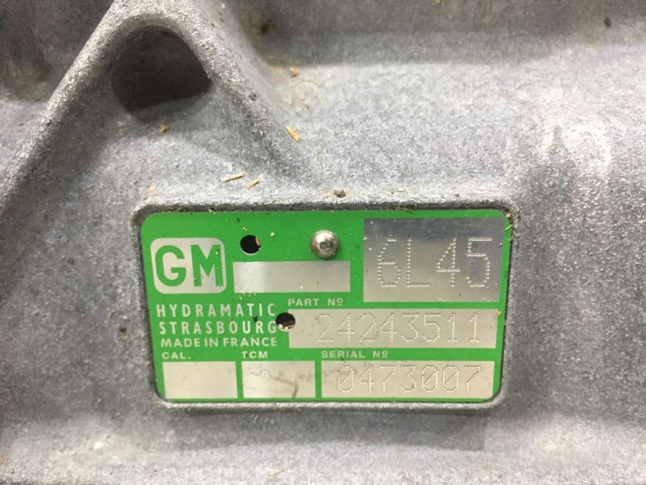 Акпп БМВ GM 6L45.