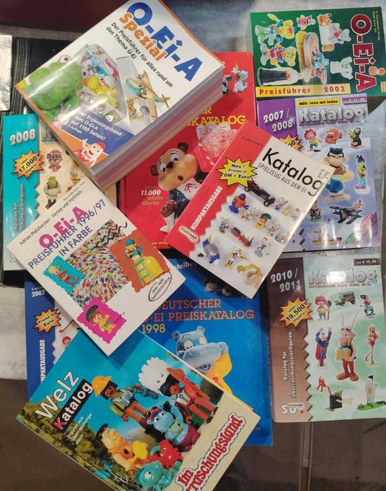 Киндер Каталози - Киндер яйца - фигурки и играчки