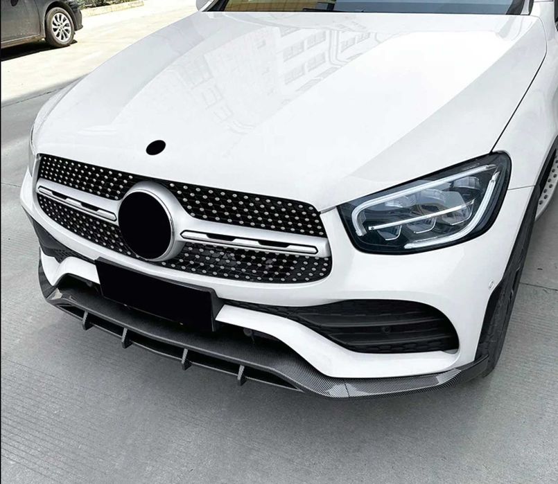 Extensie bara fata Mercedes GLC AMG 2016-2019 negru lucios x253