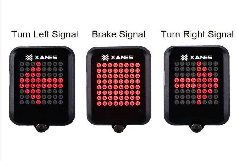 Stop inteligent lumini bicicleta viraje laser infrarosu