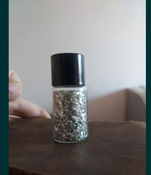 Посеребренная стружка