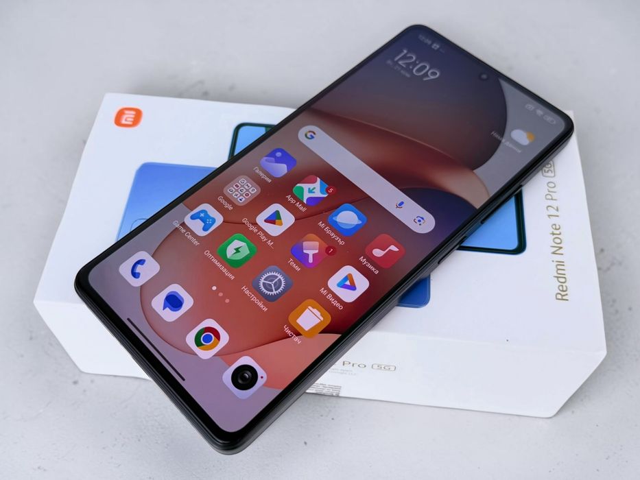 Xiaomi Redmi Note 12 Pro 5G 256GB 8RAM Black Перфектен! Гаранция!