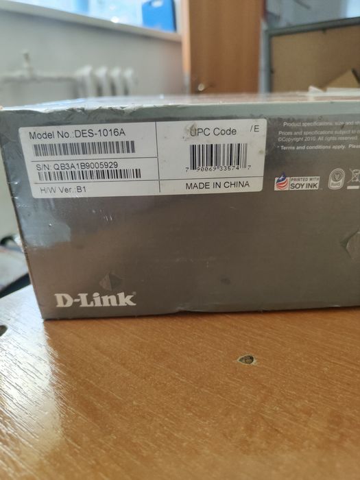 Продам коммутатор 16-порт DES-1016A