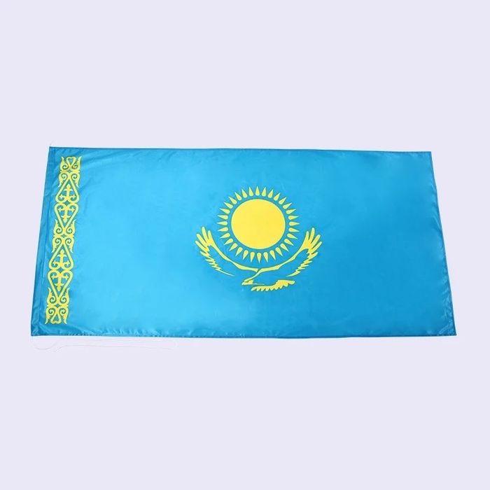 Флаг Казахстана большой Астана
