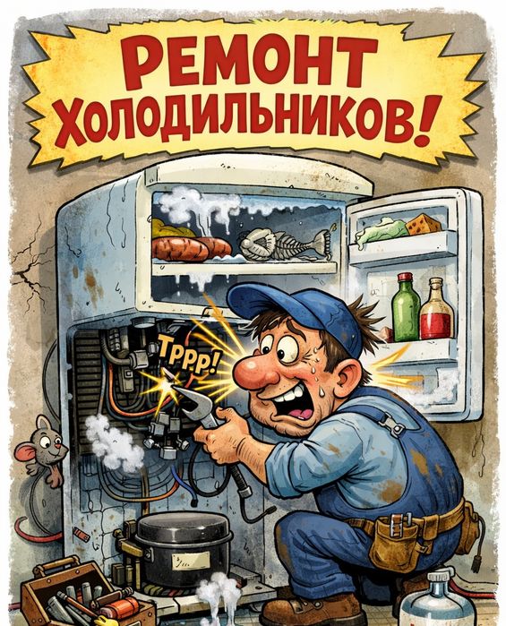 Срочный ремонт холодильников