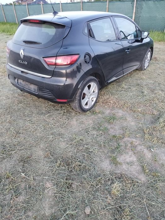 Haion Cu Luneta Stopuri Portbagaj Spate Complet Renault Clio 4 Hatchback Scurt Negru