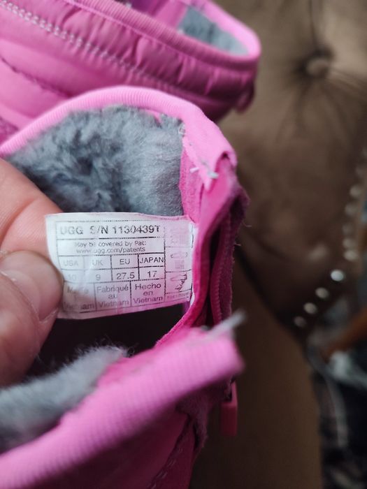 Cizme UGG fete roz 27,5