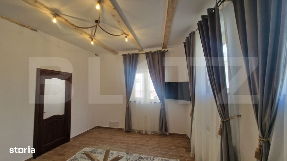 Casa de inchiriat, 2 camere, 60 mp, renovata, mobilata - zona Șchei d