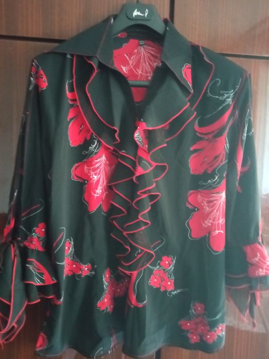 Дамска копринена блуза