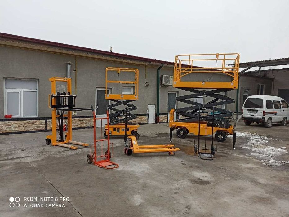 Ручные гидравлические тележки (рохли)