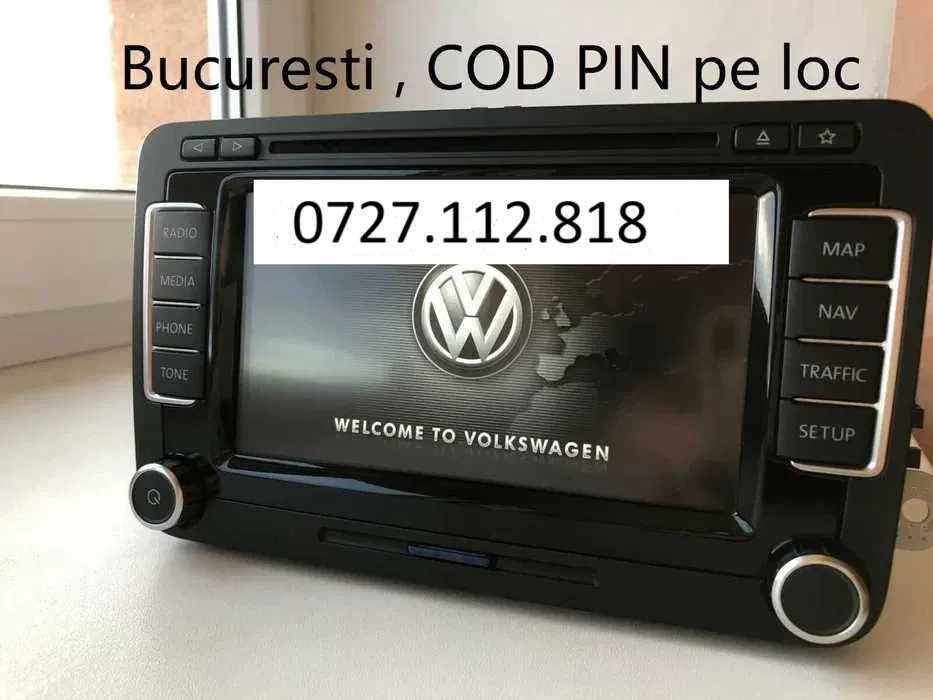 COD Pin RNS  510 Navigatie decodez Skoda Columbus Volkswagen