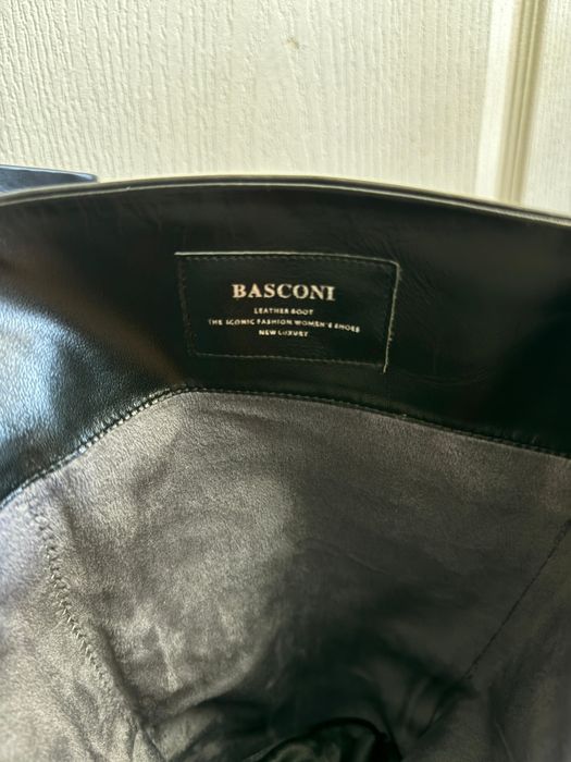 Сапоги кожаные женские 37р, Basconi