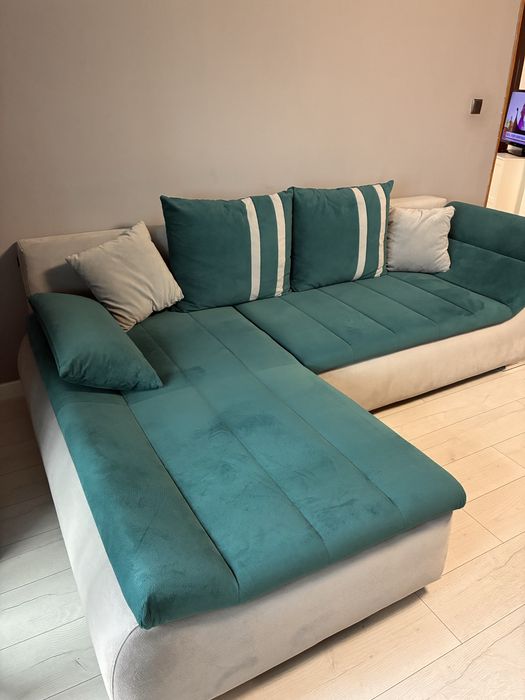 Colțar extensibil Rosario cu ladă pentru depozitare