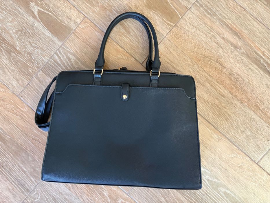 Geanta birou dama neagra