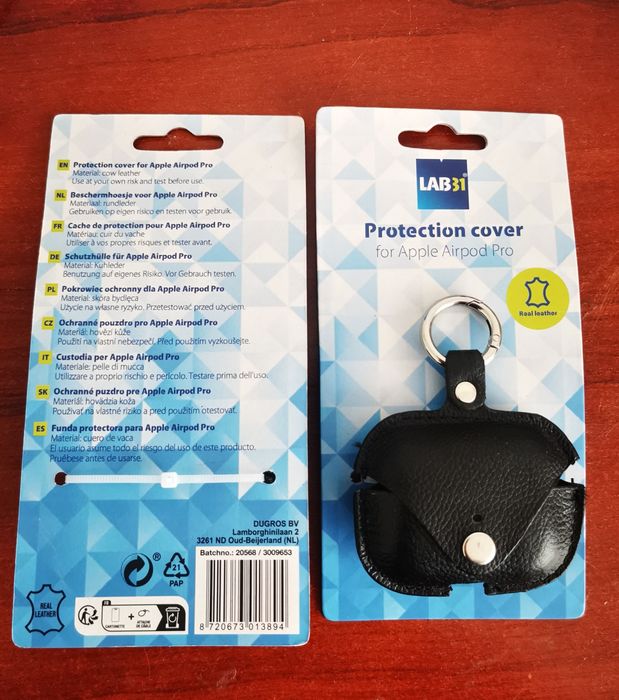 Husa piele naturala Apple Airpods