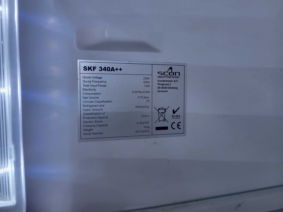 Frigider Scandomestic SKF 340A++