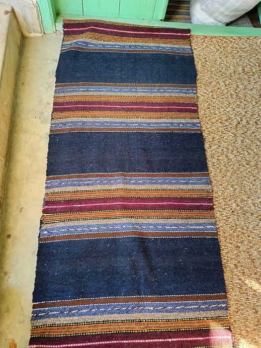 Вълнена и памучна черга