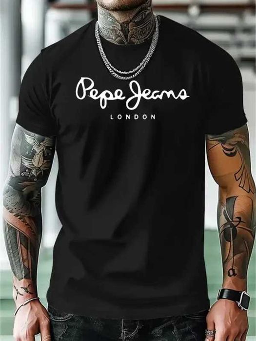 Нови Мъжки тениски размери S-5XL