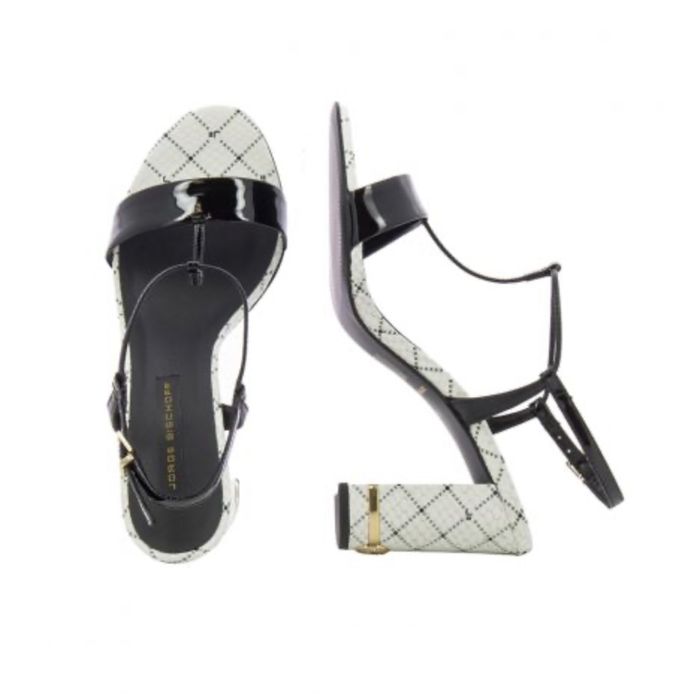 Чисто Ново Дамски сандали на ток JORGE BISCHOFF