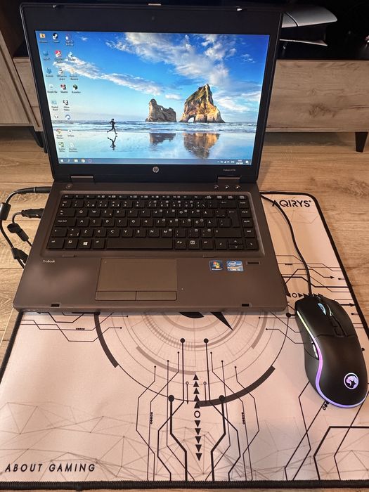 Laptop HP ProBook 6470b SSD , I5, 8GB RAM, (mousepad+mouse)