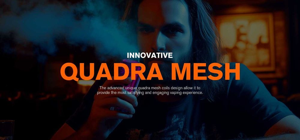 Vape 60.000 Puff cu reglaj Ice & Sweet Carcasa metalica Lux!