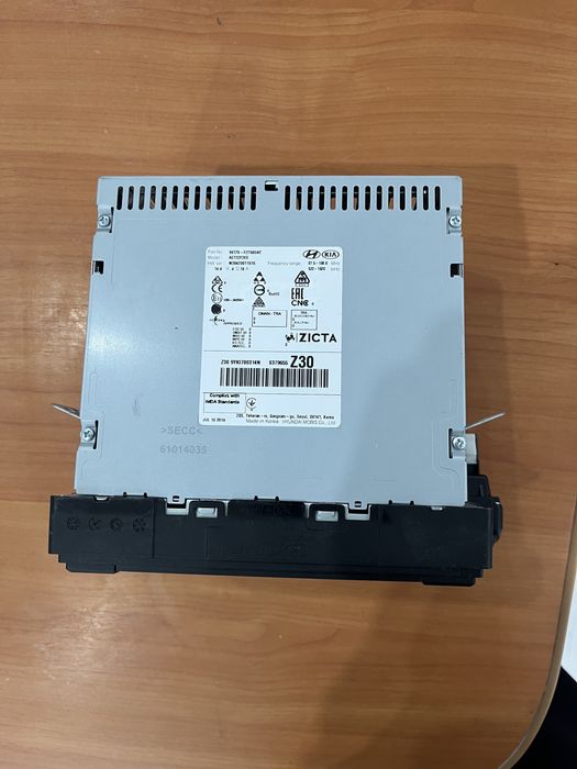 Hyundai 2018 магнитафон есть родной