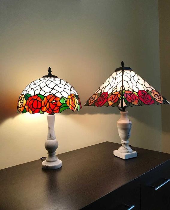 Lampa Vitralii Tiffany Concept Lucrata manual