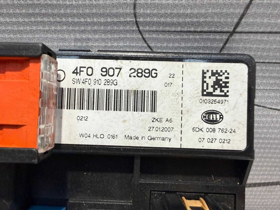 Modul confort / Unitate centrală (ZKE) Audi A6 S6 C6 4F 4F0907289G 2007 / [2004-2011] / (5B3)