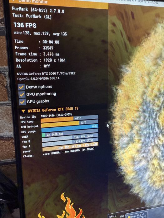 Rtx 3060ti 8gb Msi ideal