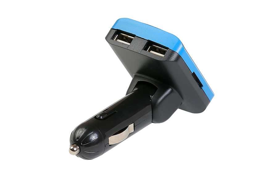 FM Трансмитер за кола, 2x USB и дистанционно