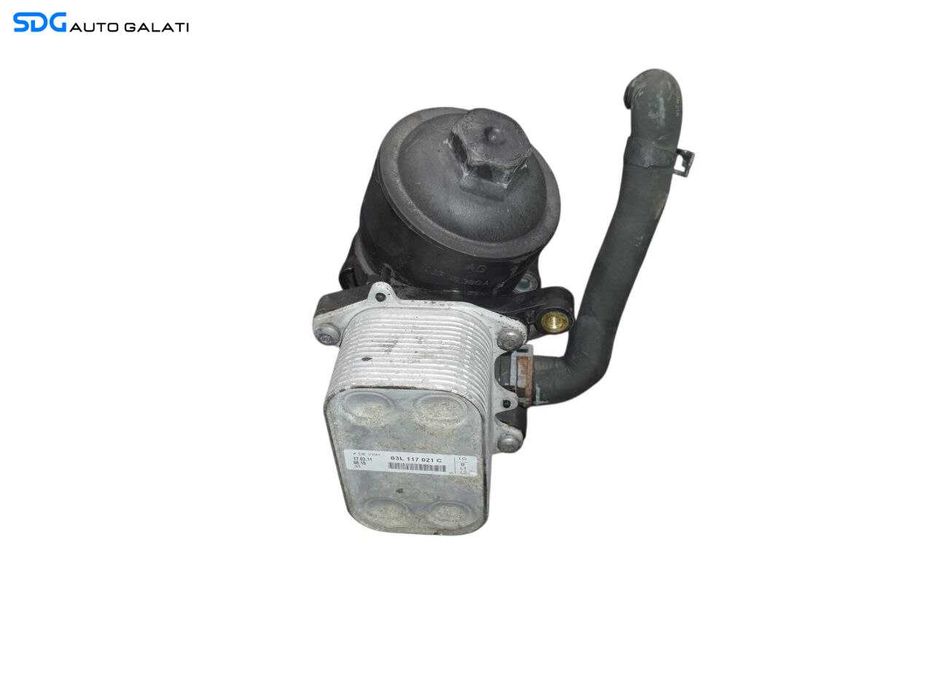 Carcasa Filtru Ulei Termoflot Radiator Ulei Skoda Roomster 1.2 TDI 2010 - 2015 Cod 03P115389A 03L117021C [N2465]