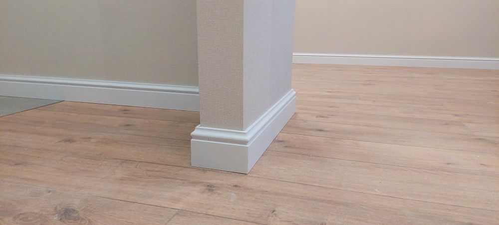 Установка Плинтус, Галтель, Молдинг