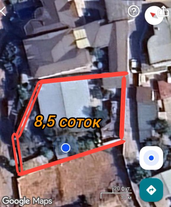 Продается земельный участок в центре