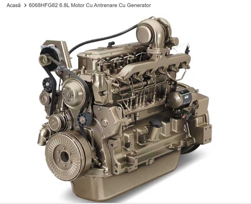 Vand motor nou John Deere model 6068HFG82