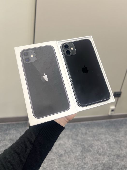 Iphone 11 64GB black karobka bor